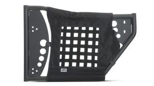 Jeep Wrangler Trail Doors - Rear - Body Armor 4x4 - GEN 3 Body Armor - Black - `18-`21